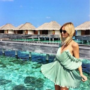 Alice McCall Black chiffon romper